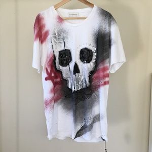 Faith Connexion men's skull T-shirt Size M